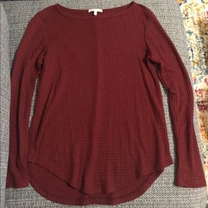 Burgundy Sweater